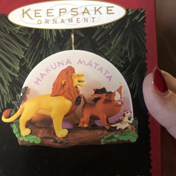 Hallmark Other - 1995 Hallmark Hakuna Matata-Lion King-Mint in box
